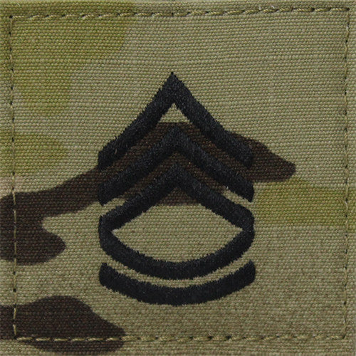 Army OCP Rank - Enlisted and Officer with Hook and Loop Rank 80485
