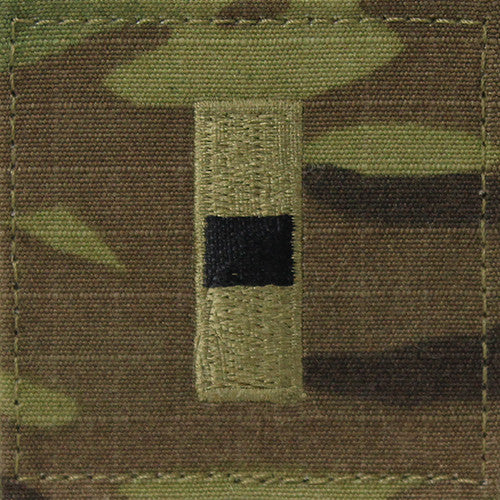 Army OCP Rank - Enlisted and Officer with Hook and Loop Rank 80494