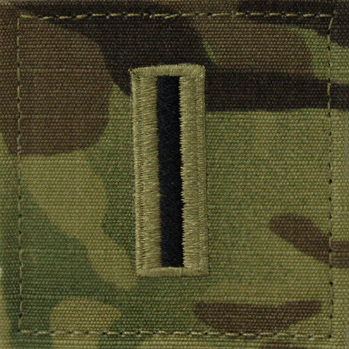 Army OCP Rank - Enlisted and Officer with Hook and Loop Rank 80495