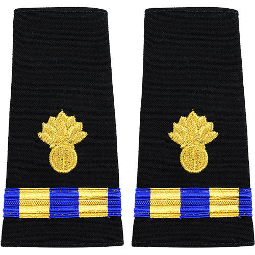 Navy Soft Shoulder Marks - Ordnance Technician Rank 80622