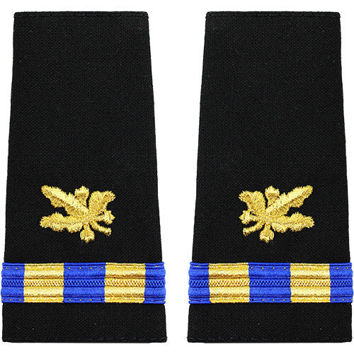Navy Soft Shoulder Marks - Supply Corps Rank 80627