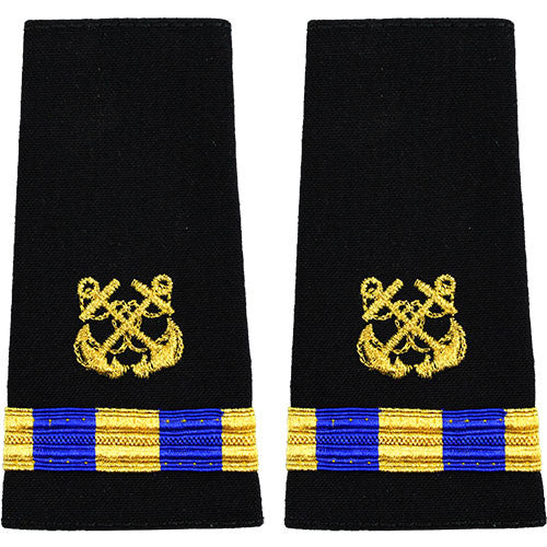 Navy Soft Shoulder Marks - Boatswain Rank 80637