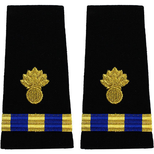 Navy Soft Shoulder Marks - Ordnance Technician Rank 80643
