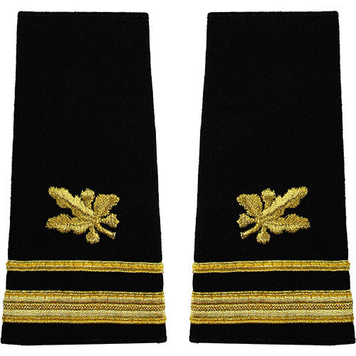 Navy Soft Shoulder Marks - Supply Corps Rank 80670