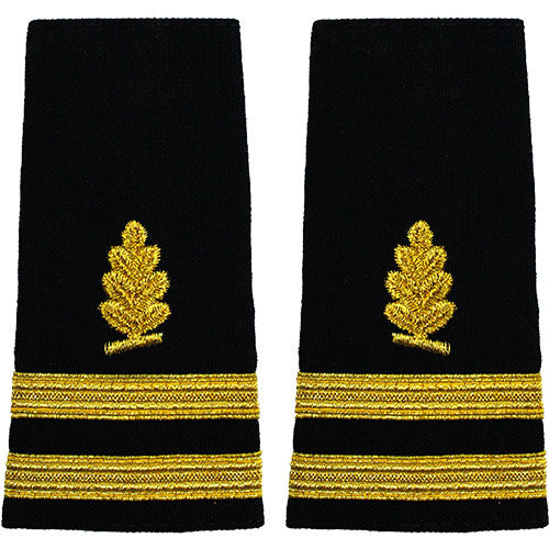 Navy Soft Shoulder Marks - Medical Service Rank 80676