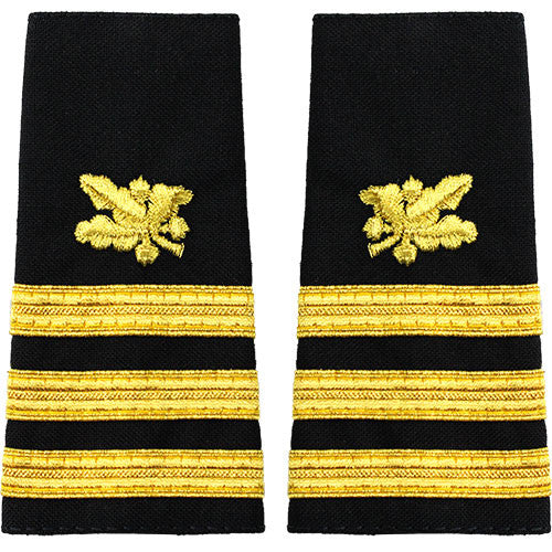 Navy Soft Shoulder Marks - Supply Corps Rank 80694