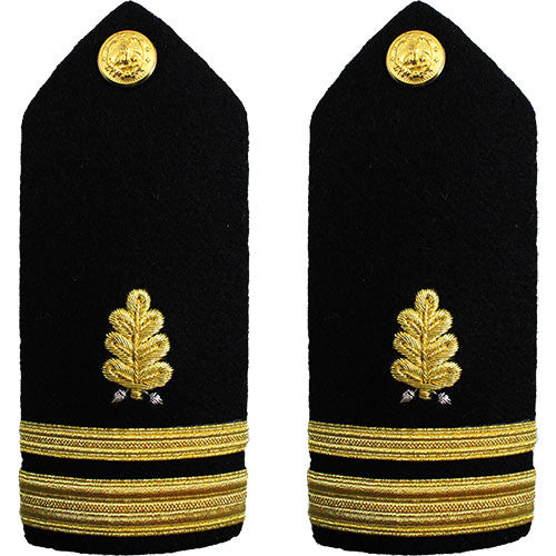 Navy Male Hard Shoulder Board - Dental Corps Rank 80702