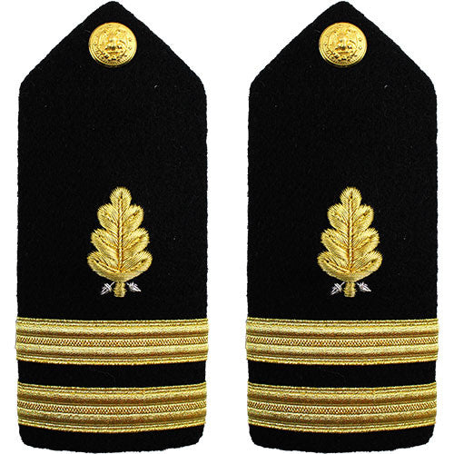 Navy Male Hard Shoulder Board - Dental Corps Rank 80706