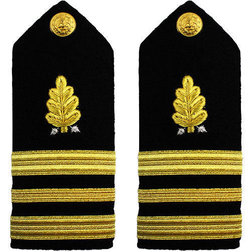 Navy Male Hard Shoulder Board - Dental Corps Rank 80710