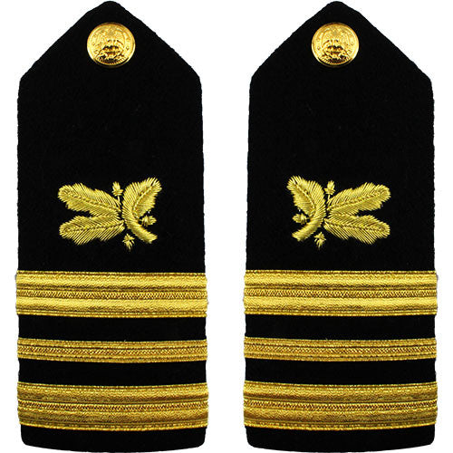 Navy Male Hard Shoulder Board - Supply Corps Rank 80713