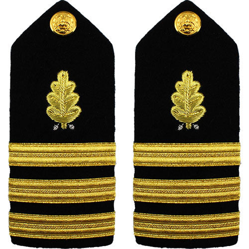 Navy Male Hard Shoulder Board - Dental Corps Rank 80714