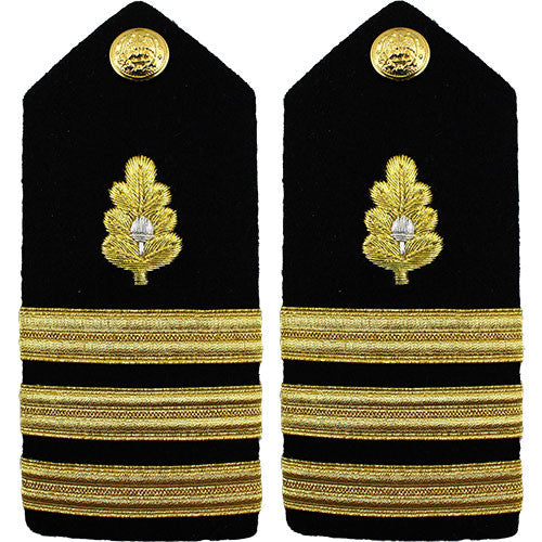 Navy Male Hard Shoulder Board - Medical Corps Rank 80715