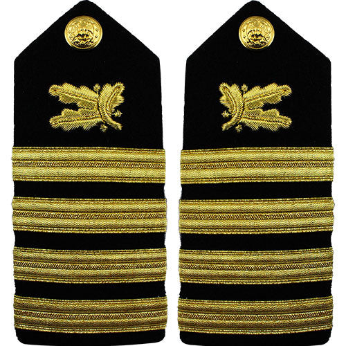 Navy Male Hard Shoulder Board - Supply Corps Rank 80721