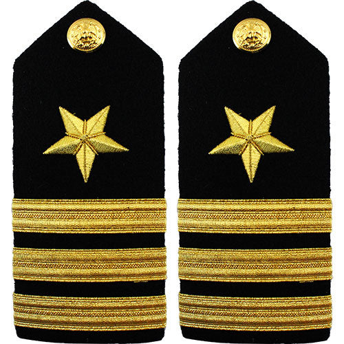 Navy Male Hard Shoulder Board - Line Rank 80726