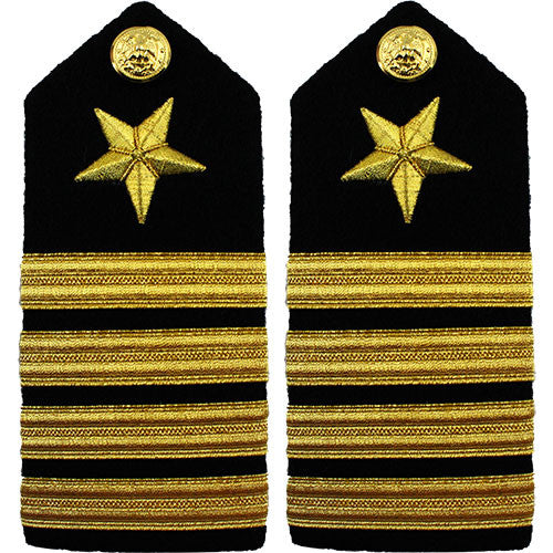 Navy Male Hard Shoulder Board - Line Rank 80727