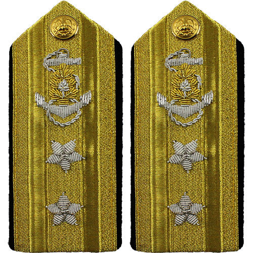 Navy Male Hard Shoulder Board - Line Rank 80729