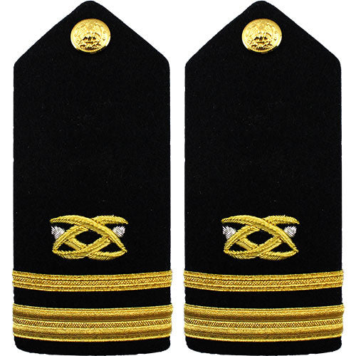 Navy Male Hard Shoulder Board - Civil Engineer Rank 80735