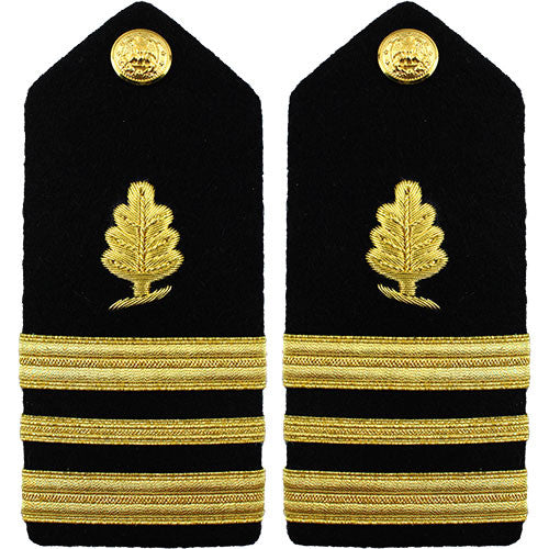 Navy Male Hard Shoulder Board - Medical Service Rank 80745