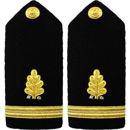 Navy Male Hard Shoulder Board - Dental Corps Rank 80754
