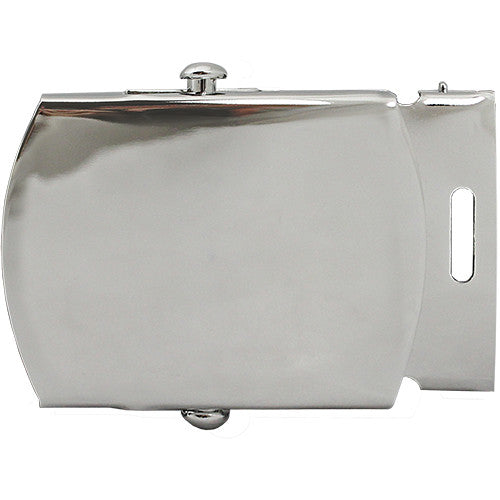 Navy Dress Belt Buckle - Silver Mirror Finish Dress Uniform Accessories 80933