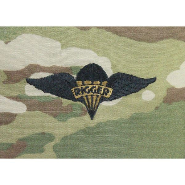 Multicam/Scorpion (OCP) Army Pararigger Embroidered Badge Badges