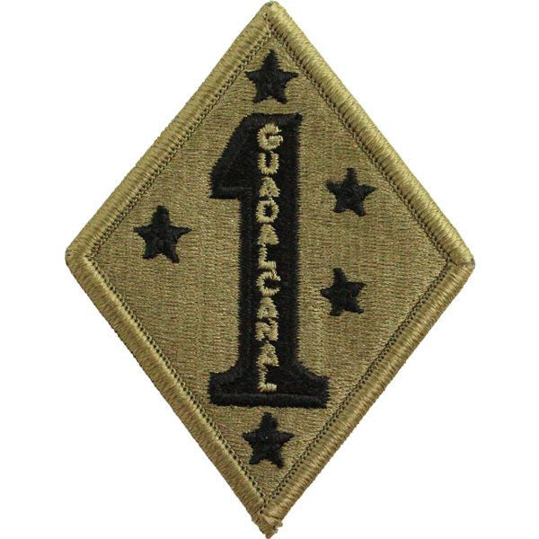 1st Marine Division MultiCam (OCP) Patch Patches and Service Stripes
