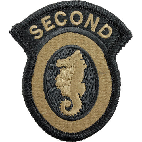 2nd Engineer Brigade MultiCam (OCP) Patch Patches and Service Stripes