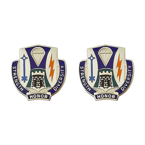 Special Troops Battalion, 1st Brigade Combat Team, 82nd Airborne Division Unit Crest (Strength Honor Diversity) Army Unit Crests