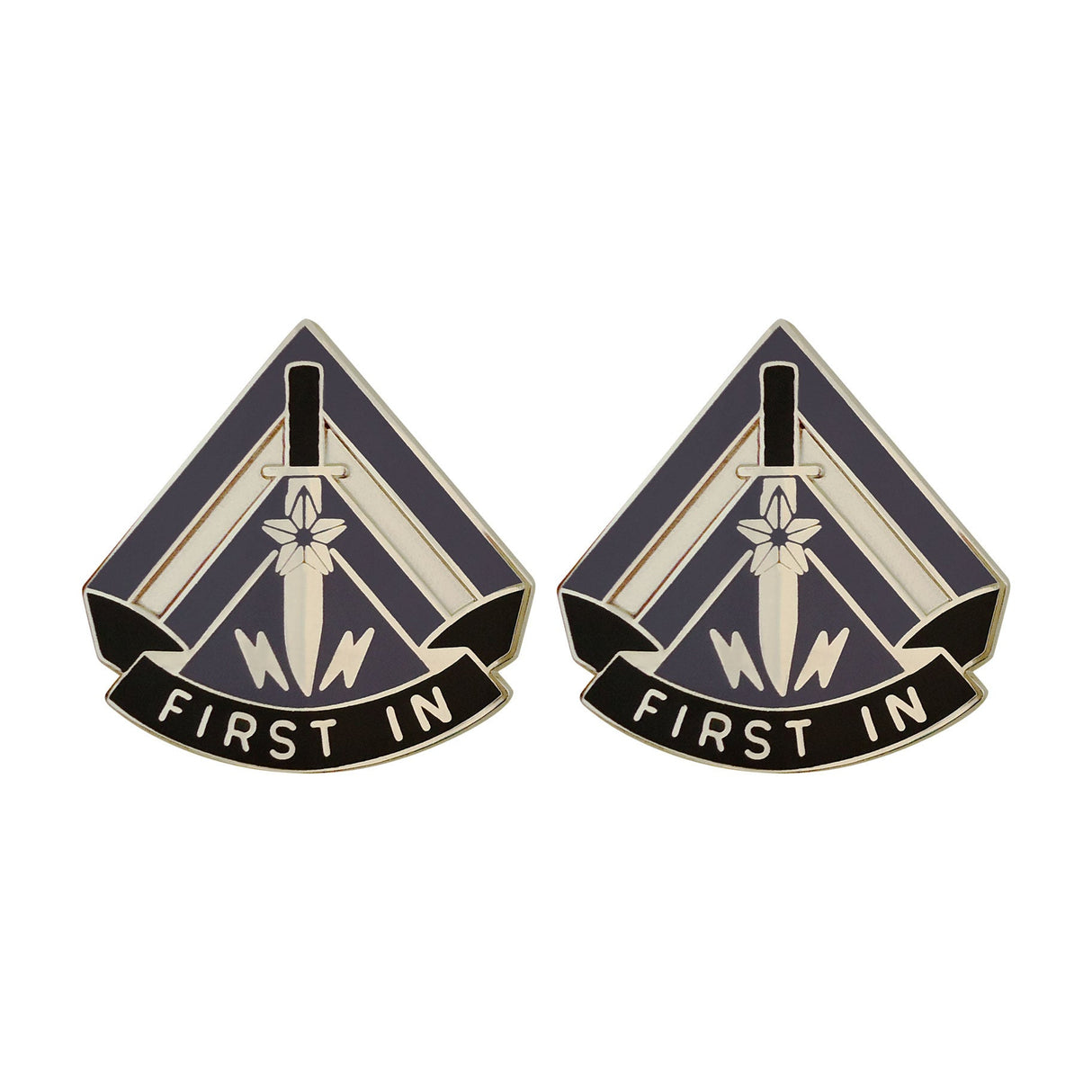 Special Troops Battalion, 2nd Brigade, 4th Infantry Division Unit Crest (First In) Army Unit Crests