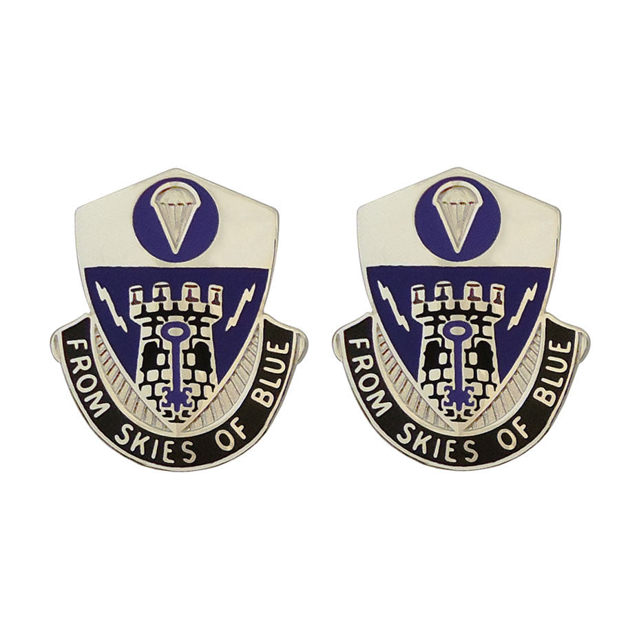 Special Troops Battalion, 2nd Brigade Combat Team, 82nd Airborne Division Unit Crest (From Skies of Blue) Army Unit Crests