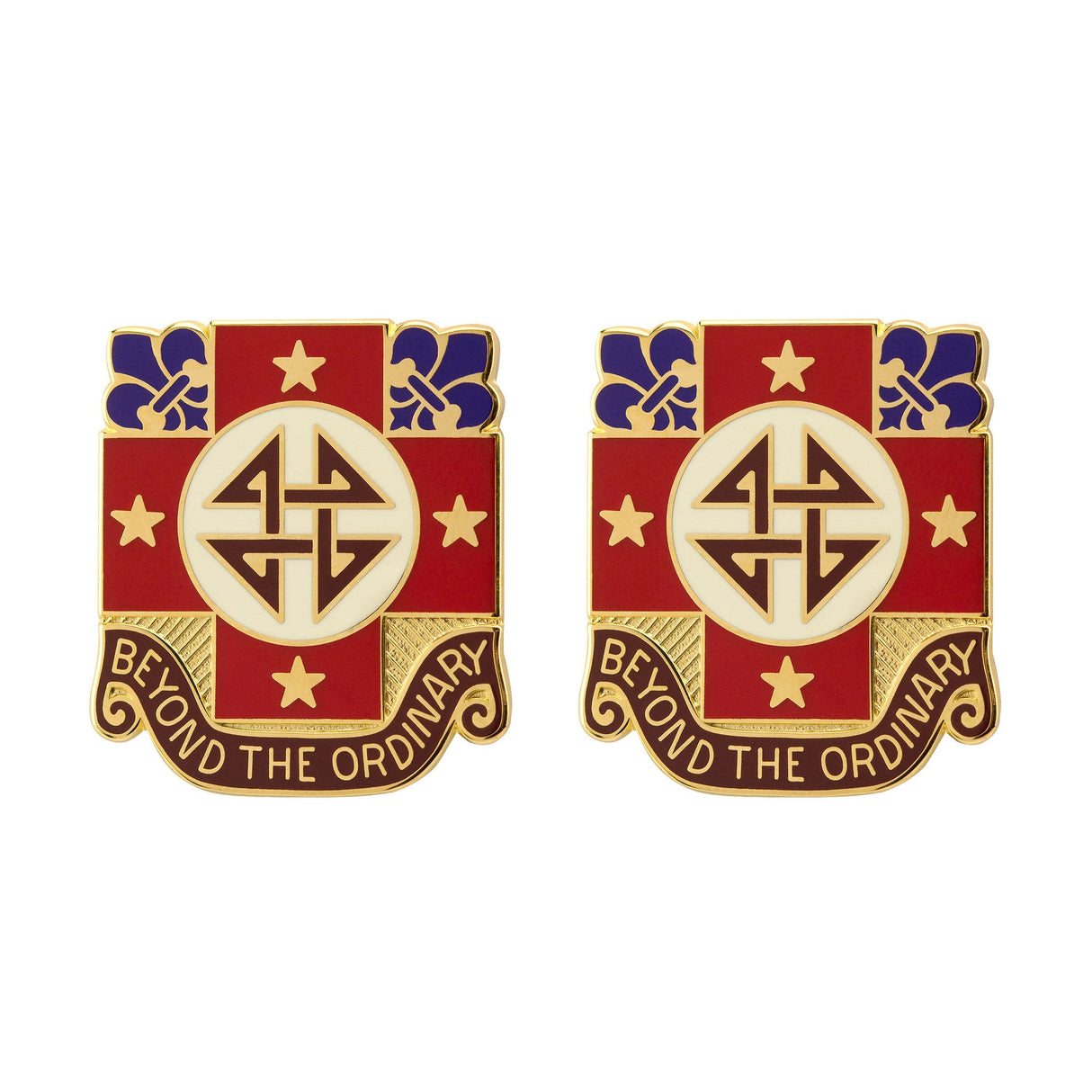 4th Evacuation Hospital Unit Crest (Beyond the Ordinary) Army Unit Crests