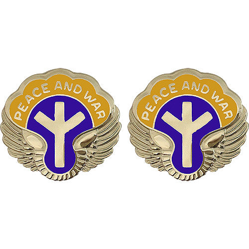 21st Aviation Battalion Unit Crest (Peace and War) Army Unit Crests