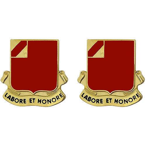 22nd Field Artillery Regiment Unit Crest (Labore Et Honore) Army Unit Crests