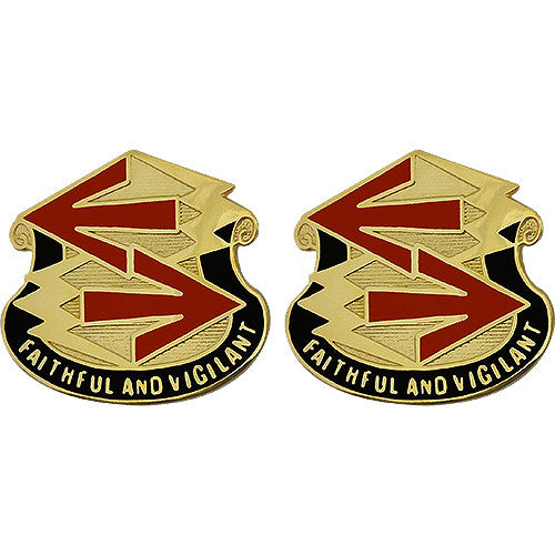 28th ADA (Air Defense Artillery) Group Unit Crest (Faithful and Vigilant) Army Unit Crests