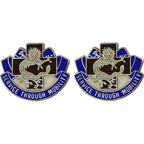 28th Combat Support Hospital Unit Crest (Service Through Mobility) Army Unit Crests