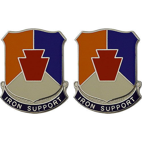 Special Troops Battalion, 28th Infantry Division Unit Crest (Iron Support) Army Unit Crests