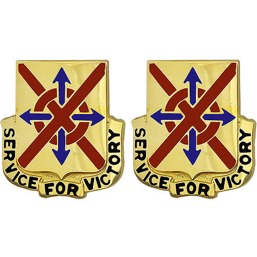 31st Support Battalion Unit Crest (Service for Victory) Army Unit Crests