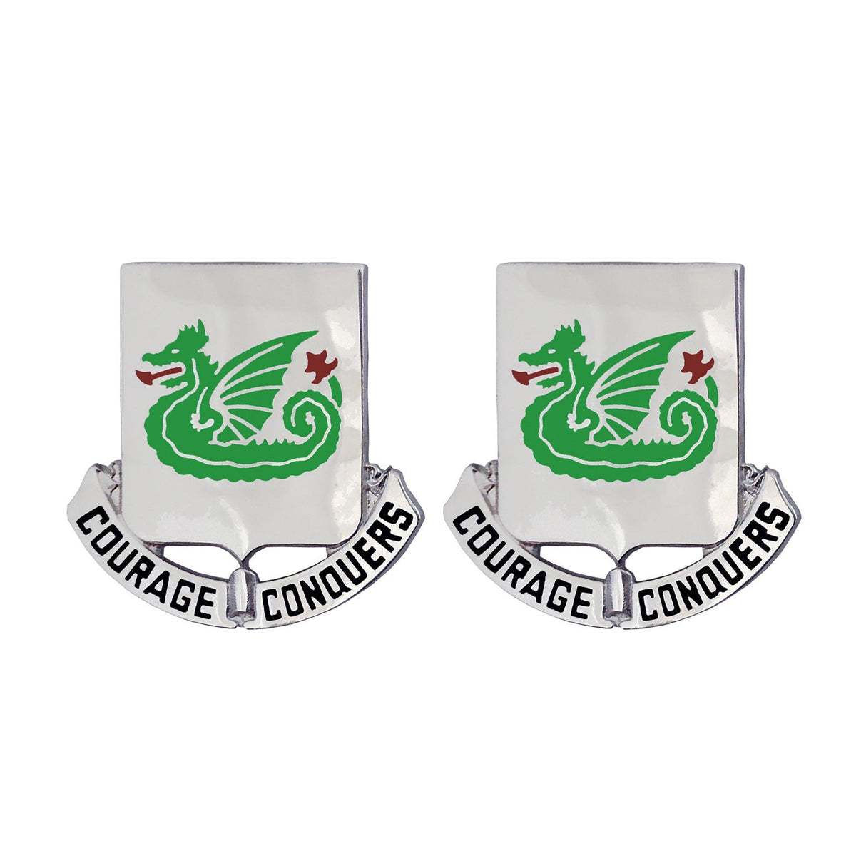 37th Armor Regiment Unit Crest (Courage Conquers) Army Unit Crests