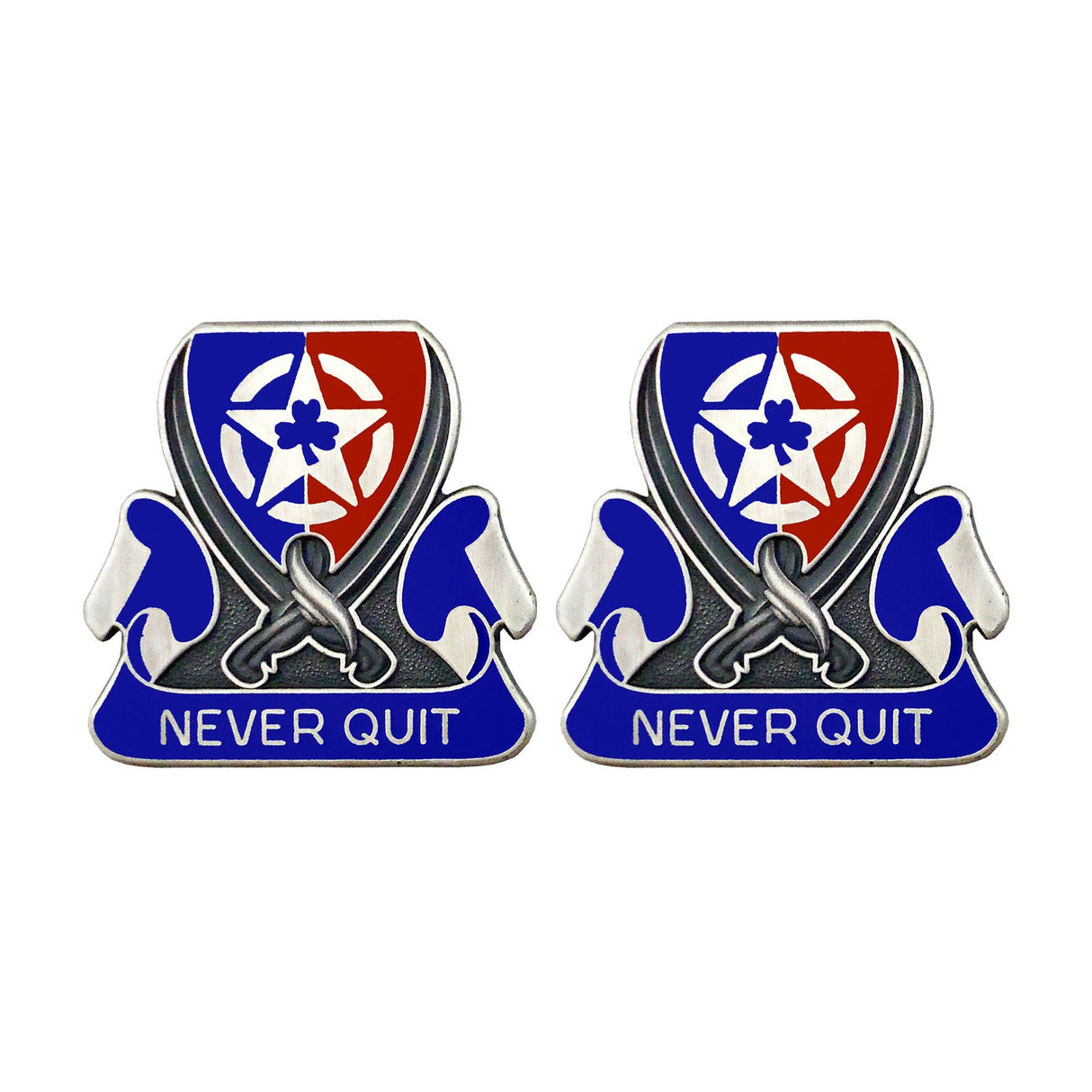 38th Sustainment Brigade Unit Crest (Never Quit) Army Unit Crests