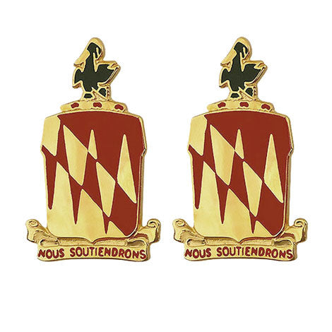 42nd Field Artillery Brigade Unit Crest (Nous Soutiendrons) Army Unit Crests
