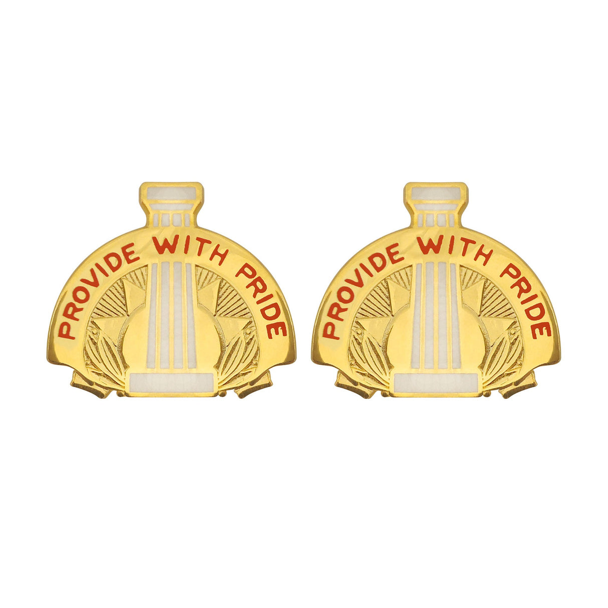43rd Sustainment Brigade Unit Crest (Provide With Pride) Army Unit Crests