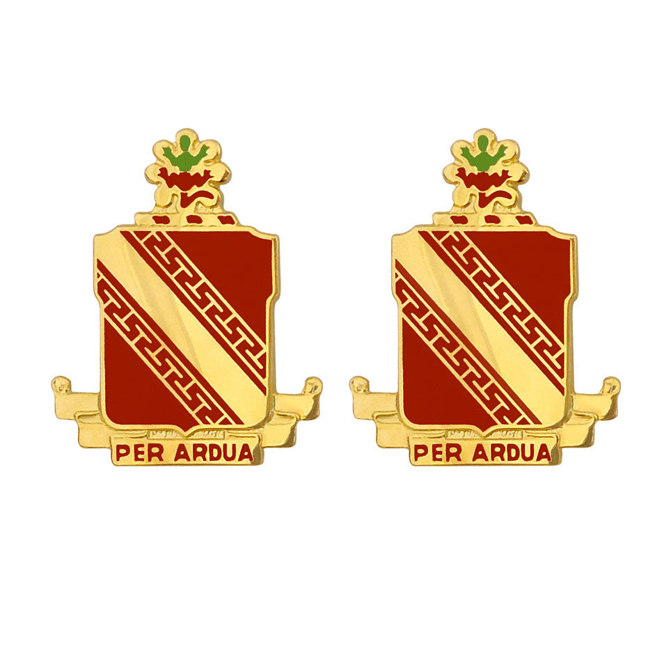 44th ADA (Air Defense Artillery) Regiment Unit Crest (Per Ardua) Army Unit Crests