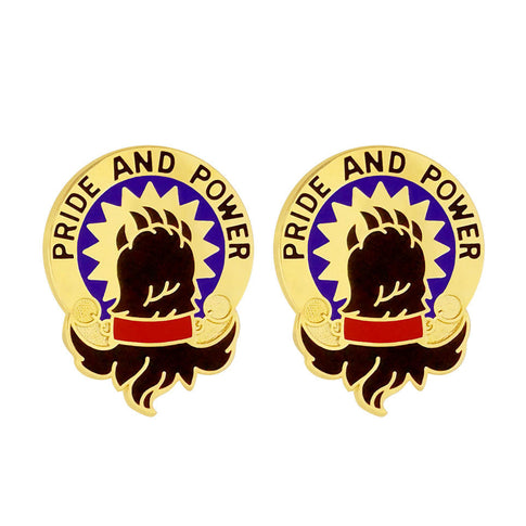 49th Military Police Brigade Unit Crest (Pride and Power) - Sold in Pairs