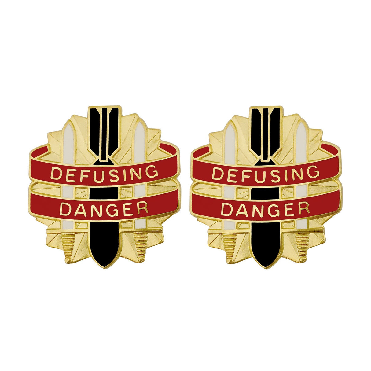 52nd Ordnance Group Unit Crest (Defusing Danger) Army Unit Crests