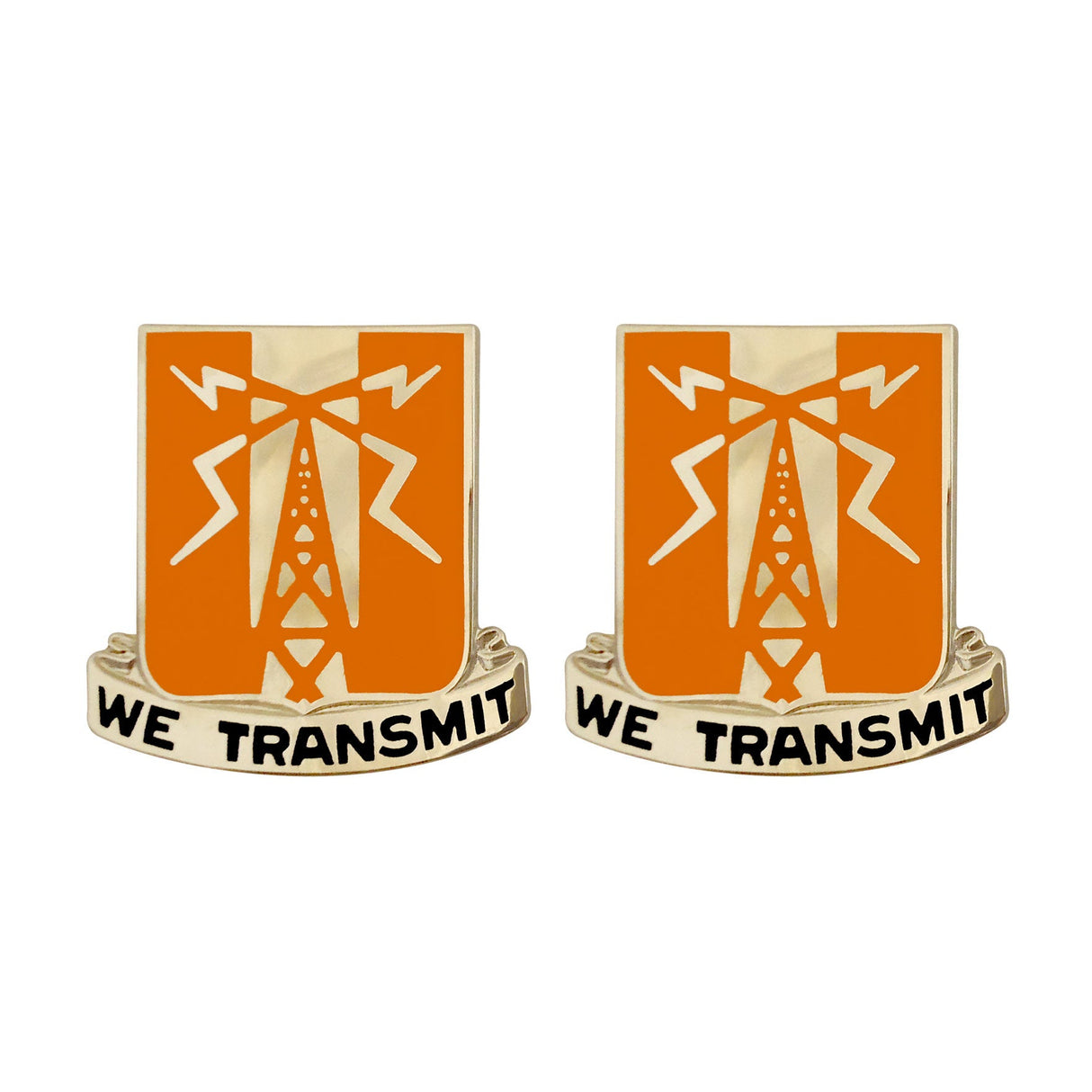 52nd Signal Battalion Unit Crest (We Transmit) Army Unit Crests