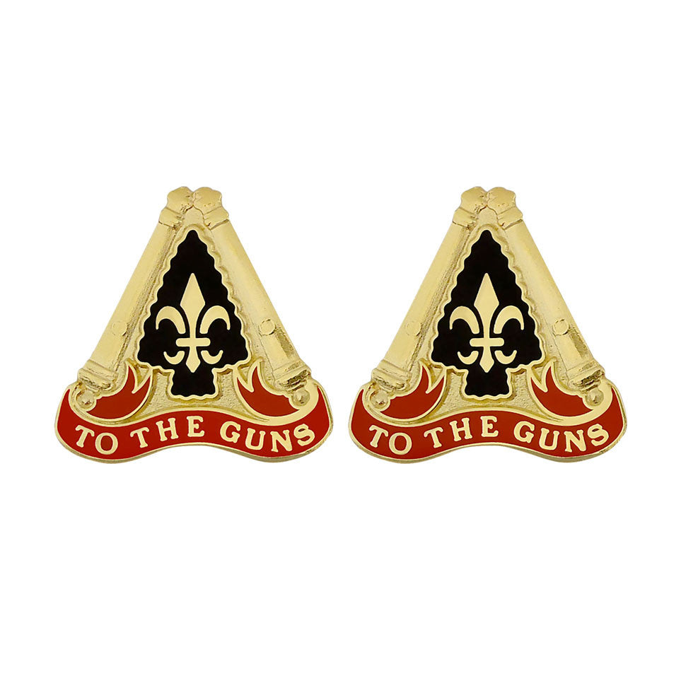 54th Field Artillery Brigade Unit Crest (To the Guns) Army Unit Crests