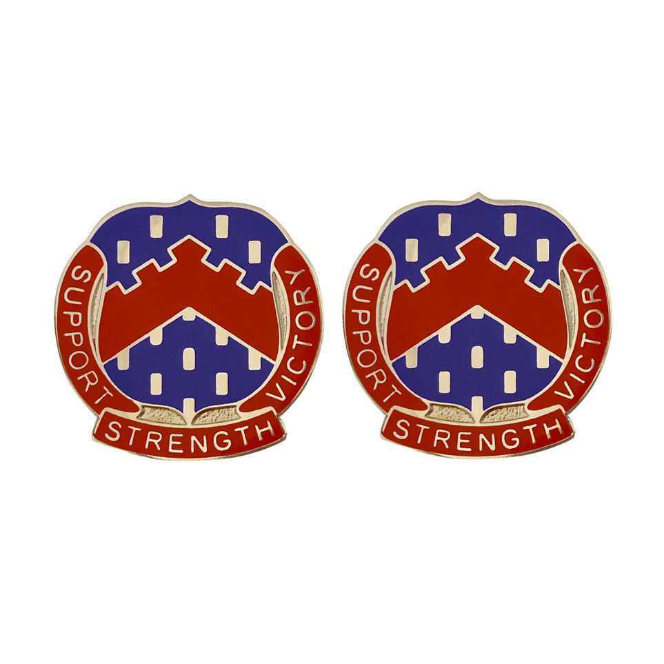 56th Personnel Services Battalion Unit Crest (Support Strength Victory) Army Unit Crests