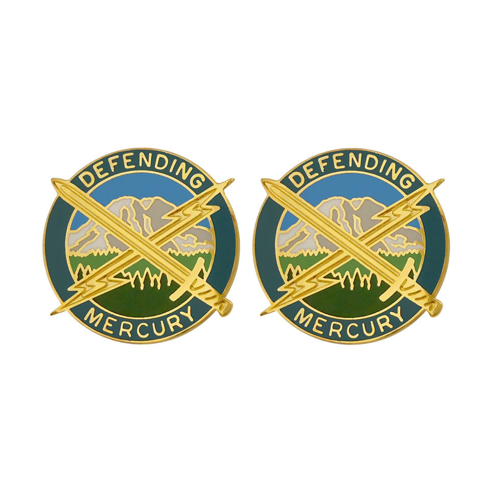 56th Information Operation Group Unit Crest (Defending Mercury) Army Unit Crests