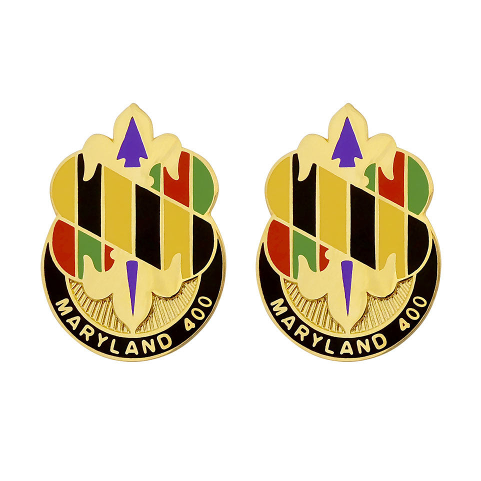 58th Infantry Brigade Combat Team Unit Crest (Maryland 400) Army Unit Crests