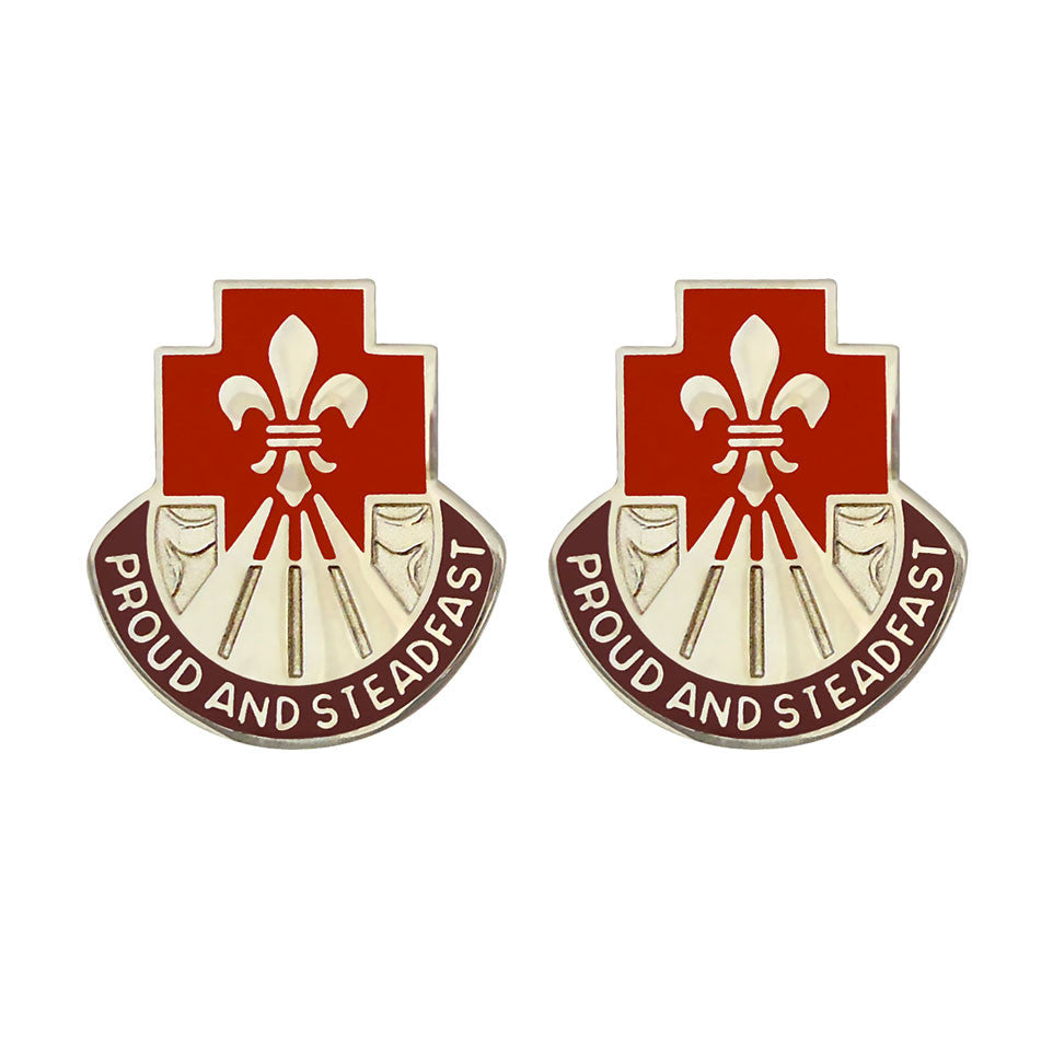 62nd Medical Brigade Unit Crest (Proud and Steadfast) Army Unit Crests
